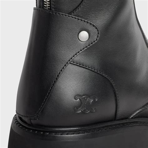 celine boots zipper|CELINE BULKY ZIPPED BOOT in Calfskin.